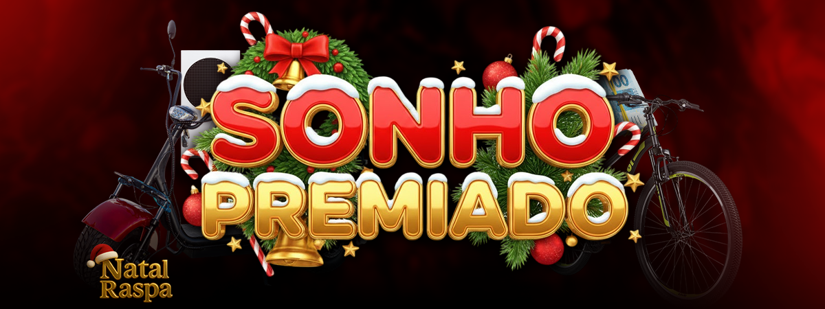 SONHO PREMIADO - R$ 2,00 - PRÊMIOS DE ATÉ R$5.000,00 